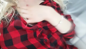 Teen Girl In Plaid Shirt Pleasures Herself In Solo Masturbation Video