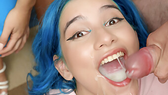 Min Galilea Takes On Massive Oral Pleasure In Premium Bukkake Video