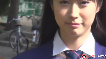 Tomomi Motozawa Is A Student Who Wears School Uniform And Gives Blow Job To Her Classmate.