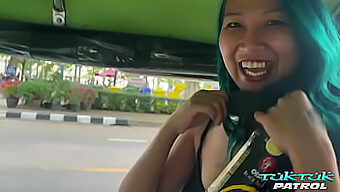 A Horny Thai Girl Gives A Blowjob To A Big White Guy She Just Met