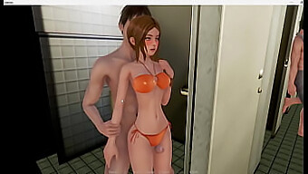 Kissing And Big Ass In Teen Game