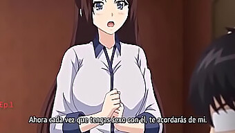 Főiskolás Lány Élvezi A Forró Hentai Animációt A Barátjával