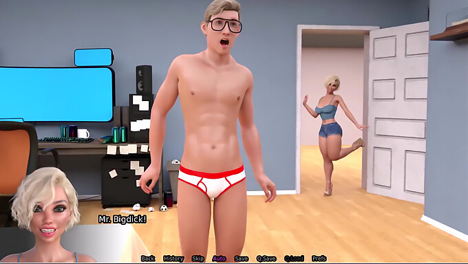 Alexa, The Sexbot, Was Discovered By Mr. Bigdick When Sam Walked In While He Was Still In His Underwear