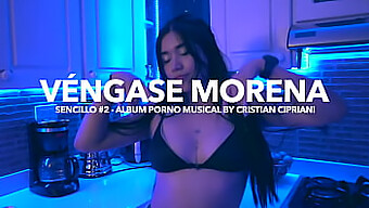 Amateur Teen'S Sensual Dance With Vengase Morena'S Seductive Music