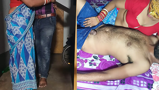 Bengali Aunty'S Secret Sex With 18-Year-Old Babysitter