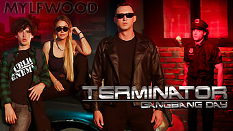 มิลฟ์ เล็กซี่ สโตน ในการเผชิญหน้ากลุ่มร้อนแรง - การล้อเลียน Terminator Xxx