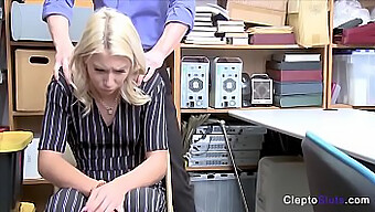 Blonde Teen Experiences Unwanted Advances And Sexual Harassment For Theft