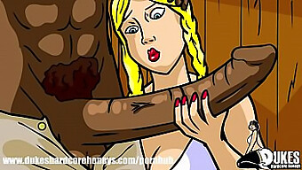 Erotic Cartoon Parody Of Farmer'S Wife Giving Blow Job To Bbc