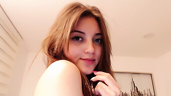 A Young College Girl Enjoys Flaunting Her Tight And Untouched-Looking Vagina To Mature Viewers On Her Webcam