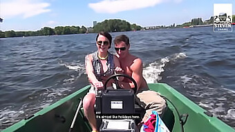 A Sinking Boat Becomes A Playground For A Wild Threesome (Full Video)