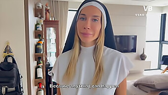 A Busty Nun Goes To Great Lengths To Regain A Man'S Spirituality