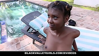 Daizy Cooper, A Young Black Girl, Has Intense Sex With Her Swim Coach